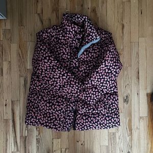 Sandy Liang Target floral puffer jacket